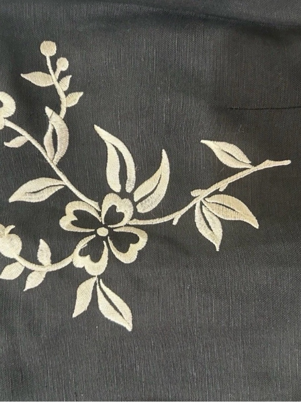 Maggy London Floral Embroidered Colorblock Sheath Dress Size 14 - Picture 5 of 10